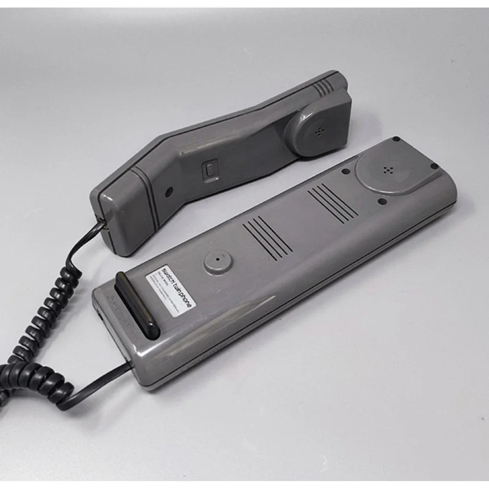 Vintage Swatch Twin Phone Grey Pick Me Up 1980s 1989
